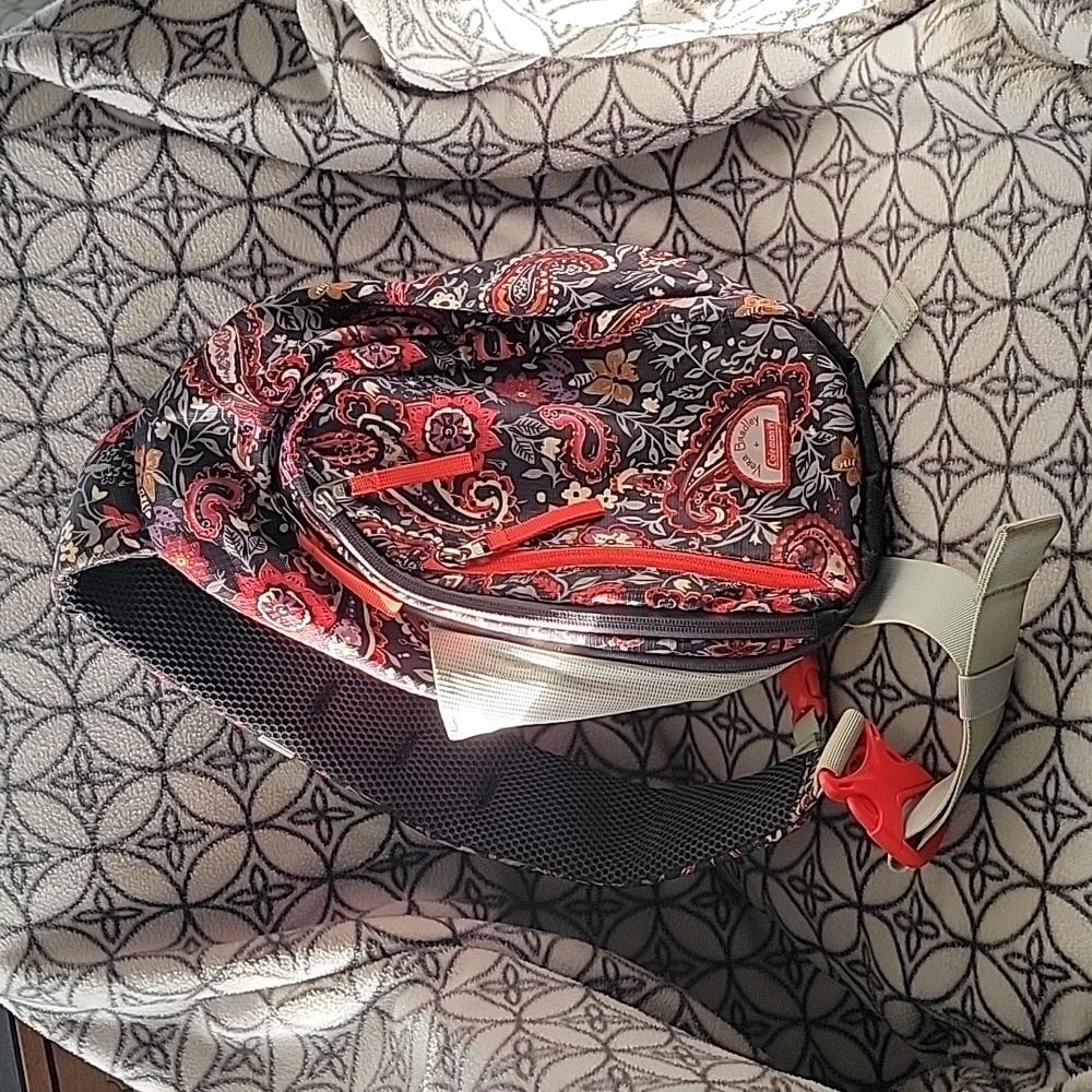 Vera Bradley x Coleman Sling Backpack Eden Paisley bag
